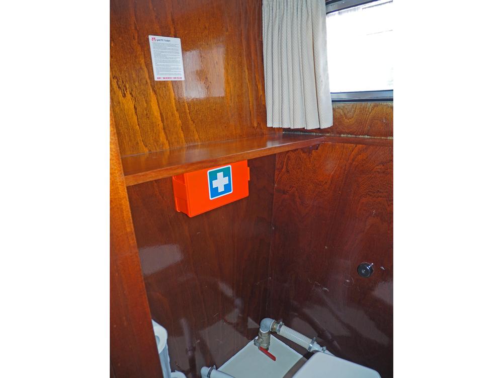 Achterkajuit, Accommodatie